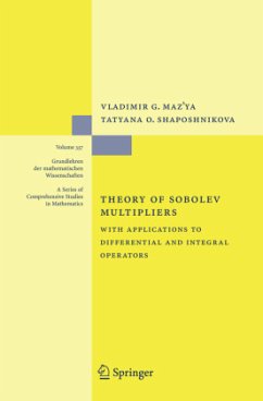 Theory of Sobolev Multipliers - Maz'ya, Vladimir;Shaposhnikova, Tatyana O.
