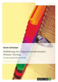 Einführung des Organisationskonzeptes Primary Nursing - Christian, Karin
