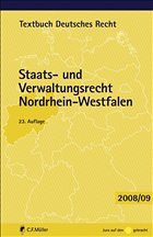 Staats- und Verwaltungsrecht Nordrhein-Westfalen - Erichsen, Hans-Uwe (Hrsg.)