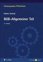 BGB-Allgemeiner Teil - Schack, Haimo