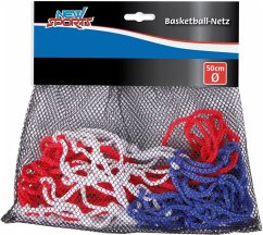 New Sports Basketball-Netz bunt, 50 cm