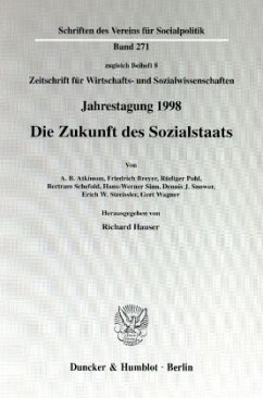 Die Zukunft des Sozialstaats. - Hauser, Richard (Hrsg.)