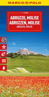 Cover MARCO POLO Reisekarte Italien 10 Abruzzen, Molise 1:175.000
