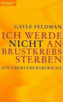 Cover Ich werde nicht an Brustkrebs sterben