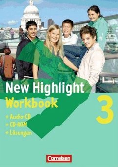 Cover New Highlight workbook +Audio-CD +CD-ROM+Lösungen