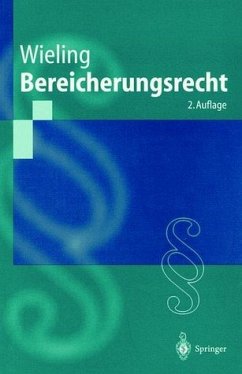 Bereicherungsrecht (Springer-Lehrbuch) - Wieling, Hans Josef