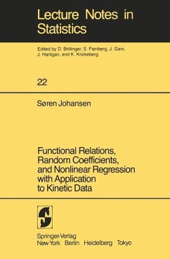 Functional Relations, Random Coefficients, and Nonlinear Regression with Application to Kinetic Data - Johansen, S.