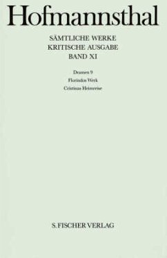 Dramen / Sämtliche Werke, Kritische Ausg. Bd.11, Tl.9 - Hofmannsthal, Hugo von