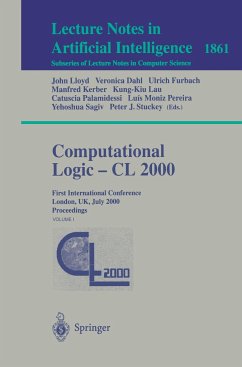 Computational Logic ¿ CL 2000 - Lloyd, John / Dahl, Veronica / Furbach, Ulrich / Kerber, Manfred / Lau, Kung-Kiu / Palamidessi, Catuscia / Pereira, Luis M. / Sagiv, Yehoshua / Stuckey, Peter J. (eds.)