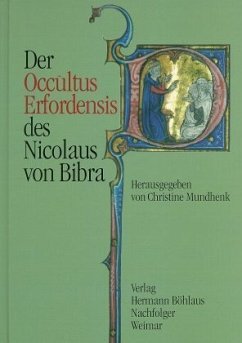 Der 'Occultus Erfordenis' des Nicolaus von Bibra