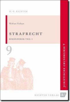Richter, H: Juristische Grundkurse / Band 8 - Strafrecht, Al - Richter, Hans-Peter