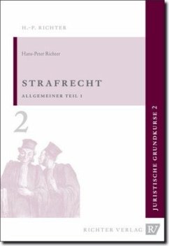 Strafrecht, Allgemeiner Teil 1 - Richter, Hans-Peter