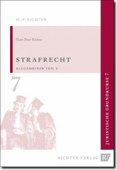 Strafrecht, Allgemeiner Teil 2 - Richter, Hans-Peter