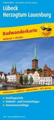 PublicPress Radwanderkarte Lübeck - Herzogtum Lauenburg