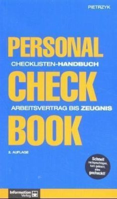 Personal Check Book