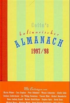 Cover Cotta's kulinarischer Almanach 1997/98