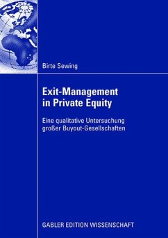 Exit-Management in Private Equity - Sewing, Birte