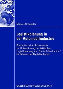 Logistikplanung in der Automobilindustrie - Schneider, Markus