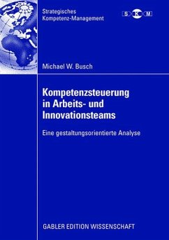 Kompetenzsteuerung in Arbeits- und Innovationsteams - Busch, Michael