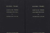 Briefwechsel / Sämtliche Werke. Innsbrucker Ausgabe Bd.5 - Trakl, Georg