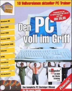 Cover Den PC im Griff!, 3 CD-ROMs
