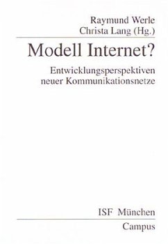 Modell Internet? - Hrsg. Werle, Raymond / Lang, Christa