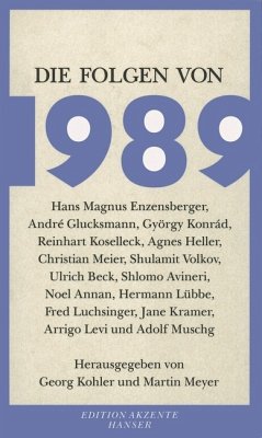 Die Folgen von '1989' - Meyer, Martin und Georg Kohler