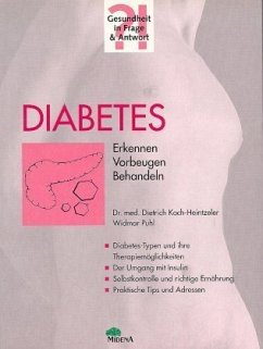 Diabetes - Koch-Heintzeler, Dieter; Puhl, Widmar