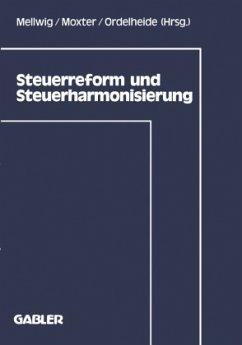 Steuerreform und Steuerharmonisierung