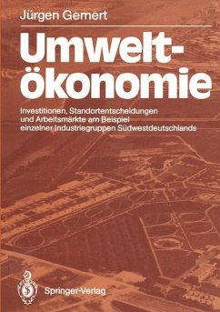 Umweltökonomie - Gernert, Jürgen