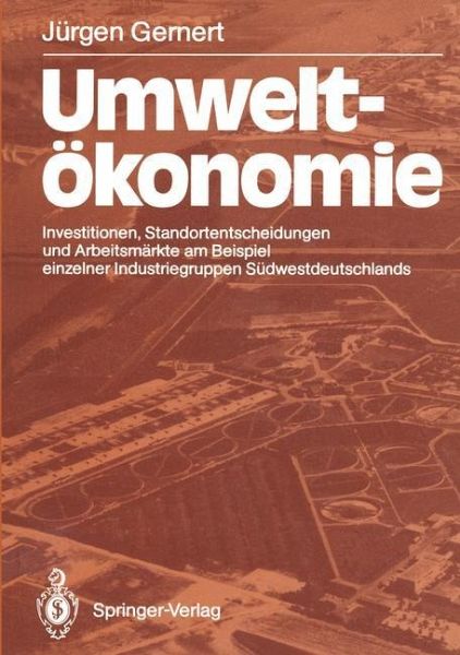 Umweltökonomie von Jürgen Gernert portofrei bei bücher.de bestellen