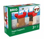 BRIO 33254000 - Brückenfundament, Brückenpfeiler, 2 Stück