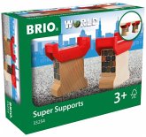 BRIO 33254000 - Brückenfundament, Brückenpfeiler, 2 Stück BRIO 33254000 - Brückenfundament, Brückenpfeiler, 2 Stück