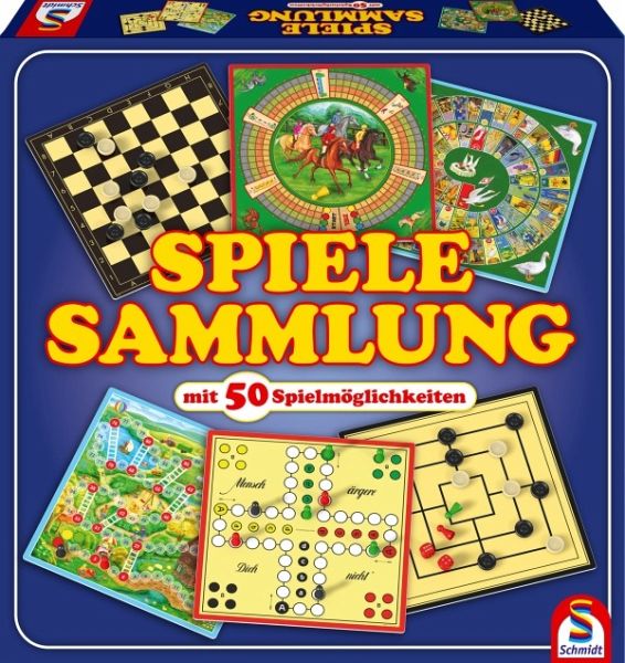 Schmidt Spiele Spiele-Sammlung mit 50 Spielen - Bei bücher.de immer  portofrei