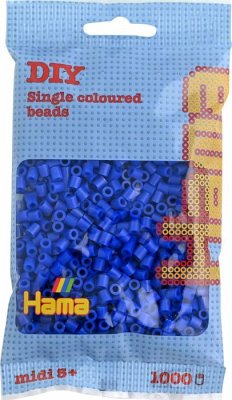 Hama 207-08 - Perlen blau, 1000 Stück