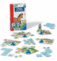 Ravensburger 23260 - Wieso? Weshalb? Warum? Pferde und Ponys Mitbringspiel Cover Ravensburger 23260 - Wieso? Weshalb? Warum? Pferde und Ponys Mitbringspiel