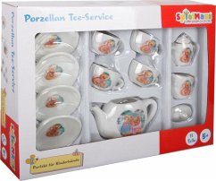 SpielMaus Küche Spiel-Tee-Service aus Porzellan 11-teilig