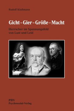 Cover Gicht - Gier - Größe - Macht