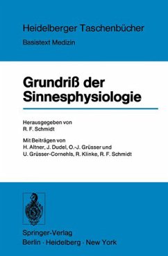 Grundriß Der Sinnesphysiologie (Heidelberger Taschenbücher)