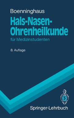 Hals-Nasen-Ohrenheilkunde - Boenninghaus, Hans G.