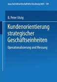 Kundenorientierung strategischer Geschäftseinheiten