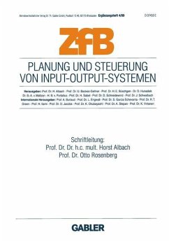 Planung und Steuerung von Input-Output-Systemen