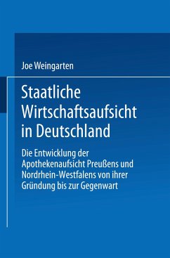 Staatliche Wirtschaftsaufsicht in Deutschland - Weingarten, Joe