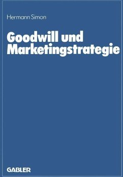 Goodwill und Marketingstrategie - Simon, Hermann