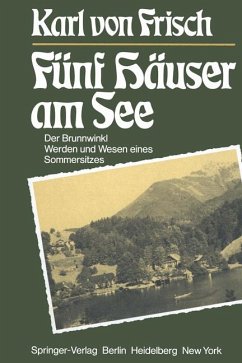 Fünf Häuser am See