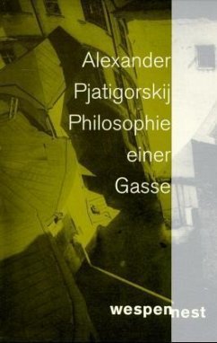 Philosophie einer Gasse Philosophie einer Gasse