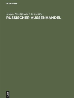 Russischer Außenhandel - Wojewódin, Jewgéni Nikolájewitsch