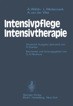 Intensivpflege ¿ Intensivtherapie - Wahlin, Ake; Westermark, Lars; Vliet, Ansje van der