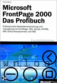 Microsoft Frontpage 2000, m. CD-ROM
