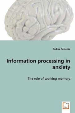 Information processing in anxiety - Reinecke, Andrea Information processing in anxiety - Reinecke, Andrea